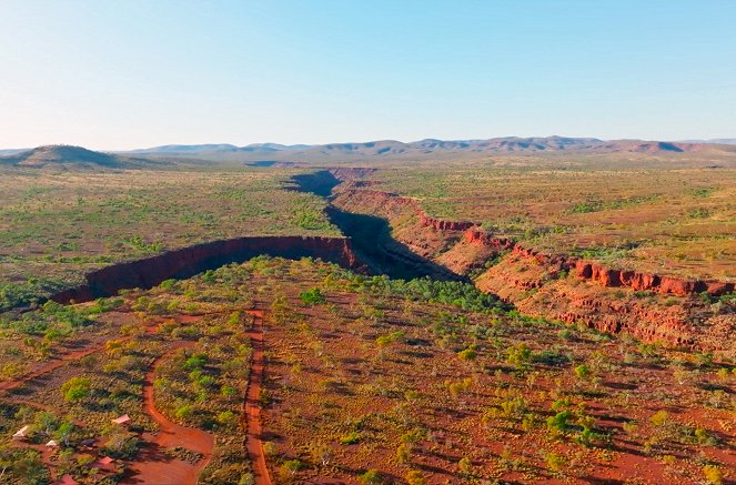 Durch die Rote Wüste Westaustraliens - Karijini-Nationalpark - De la película