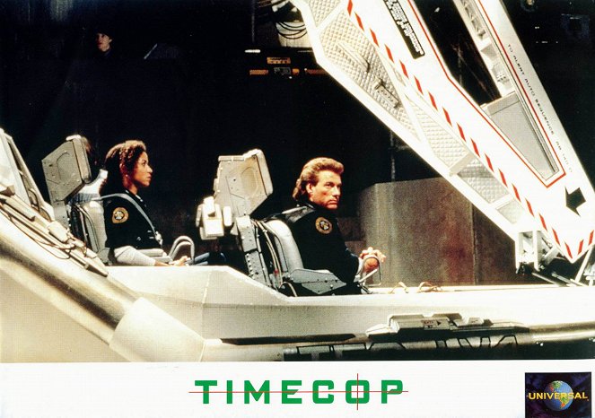 Patrulha do Tempo - Cartões lobby - Gloria Reuben, Jean-Claude Van Damme
