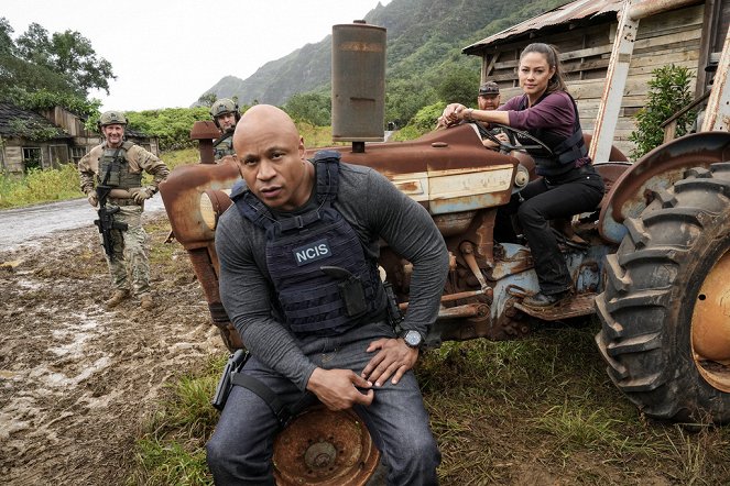 NCIS: Hawai'i - Season 3 - Crash and Burn - Del rodaje - LL Cool J, Vanessa Lachey