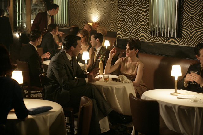 Mad Men - Smoke Gets in Your Eyes - Photos - Jon Hamm, Maggie Siff