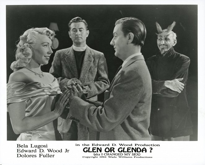 Glen or Glenda - Lobbykarten - Dolores Fuller, Edward D. Wood Jr., Captain DeZita