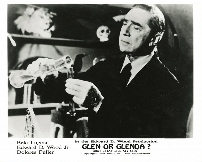 Glen or Glenda - Lobbykarten - Bela Lugosi