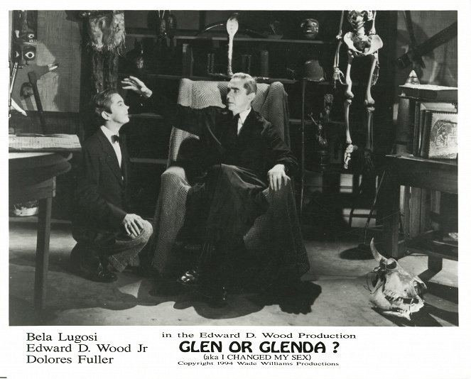 Glen or Glenda - Lobbykarten - Bela Lugosi