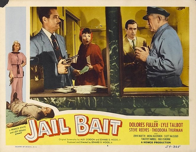 Jail Bait - Cartes de lobby - Timothy Farrell, Mona McKinnon, Clancy Malone, Bud Osborne