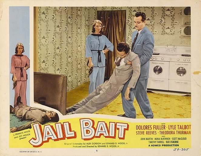 Jail Bait - Cartões lobby - Tedi Thurman, Clancy Malone, Timothy Farrell