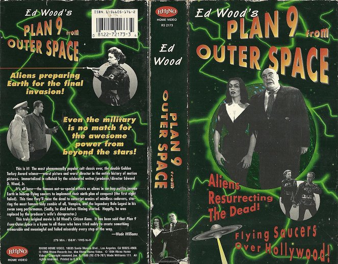 Plan 9 from Outer Space - Covers