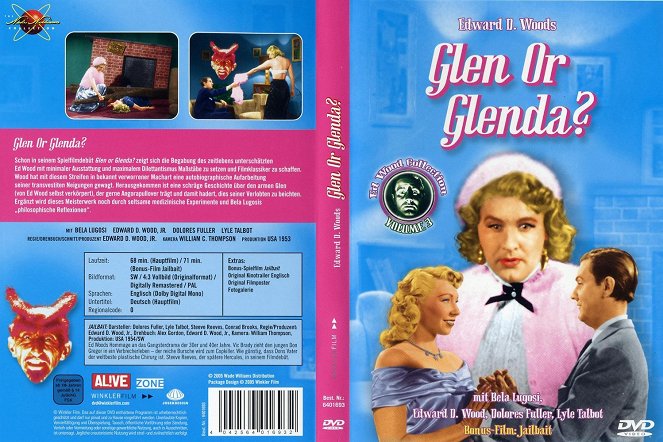 Glen czy Glenda - Okładki