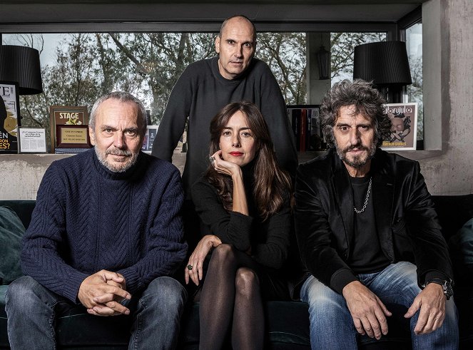 Puntos suspensivos - Z natáčení - José Coronado, David Marqués, Cecilia Suárez, Diego Peretti