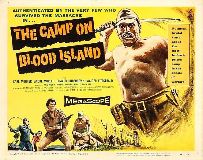 The Camp on Blood Island - Cartões lobby