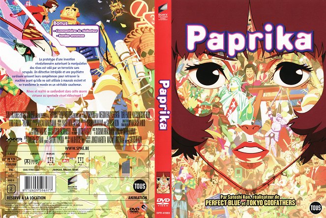 Paprika. Detective de los sueños - Carátulas