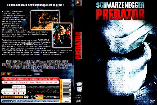 Predator - Couvertures