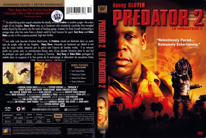 Predator 2 - Okładki