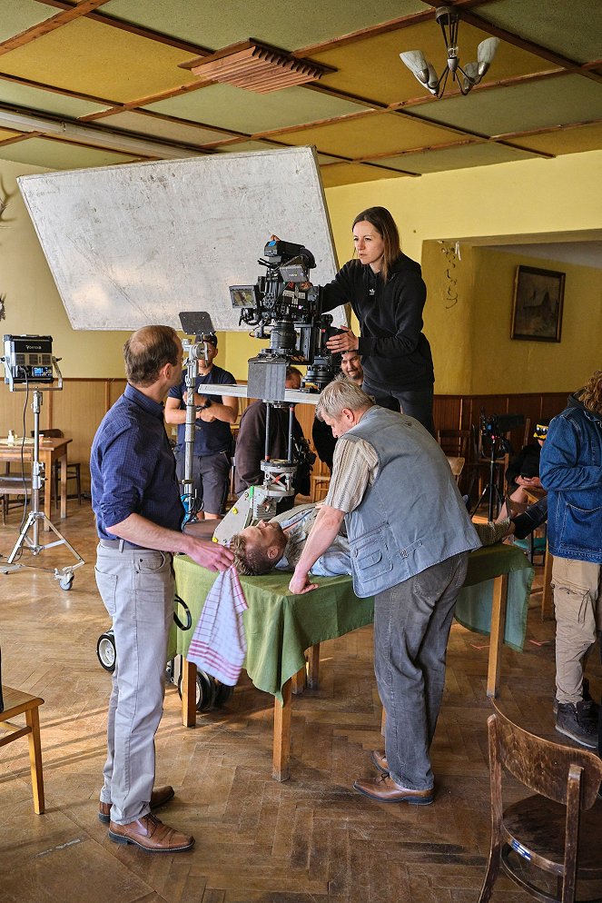 Franta mimozemšťan - Tournage - Jakub Prachař, Vasil Fridrich, Helena Fikerová