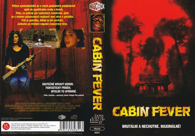 Cabin Fever - Carátulas