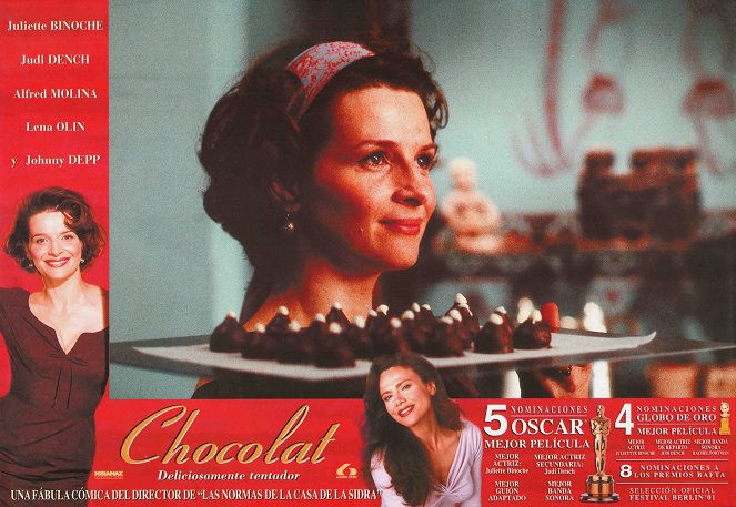 Le Chocolat - Cartes de lobby - Juliette Binoche