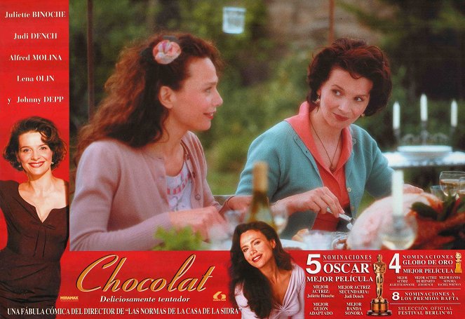 Chocolat - Lobby Cards - Lena Olin, Juliette Binoche