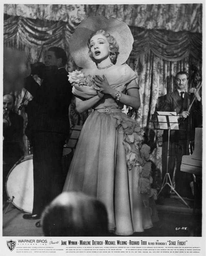 Le Grand Alibi - Cartes de lobby - Marlene Dietrich