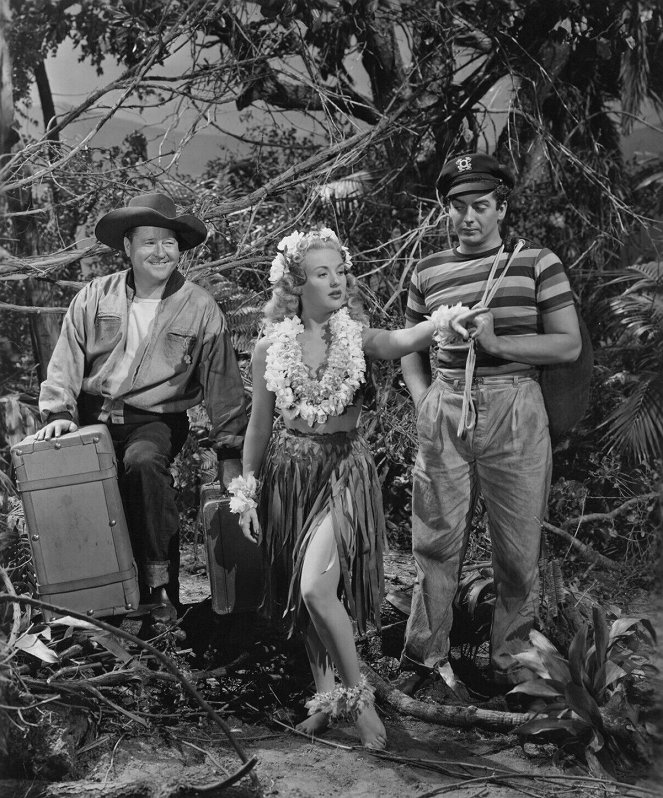 Song of the Islands - Filmfotók - Jack Oakie, Betty Grable, Victor Mature