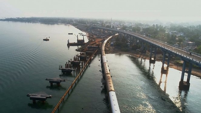 Die gefährlichsten Bahnstrecken der Welt - Der Rameswaram Express - Filmfotos