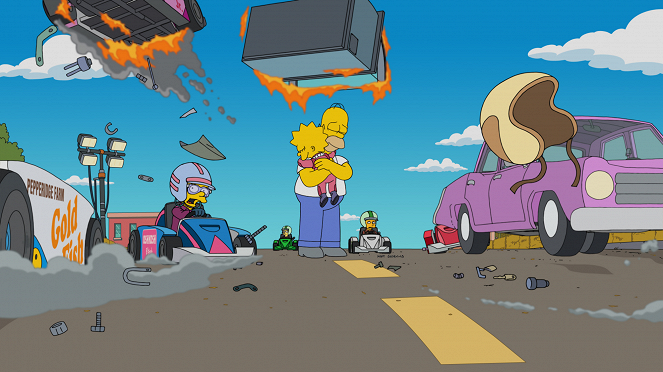 Die Simpsons - Lisa Gets an F1 - Filmfotos