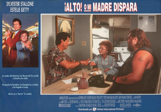 Stop! Or My Mom Will Shoot - Lobby Cards - Sylvester Stallone, Estelle Getty