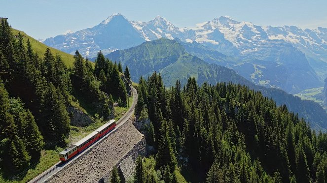 Spektakuläre Bergbahnen der Schweiz - „Schynige-Platte-Bahn“ – Die Beharrliche - Photos