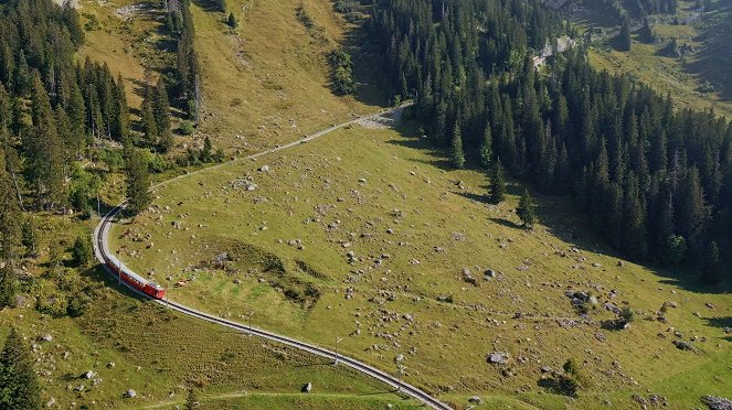 Spektakuläre Bergbahnen der Schweiz - „Schynige-Platte-Bahn“ – Die Beharrliche - Z filmu