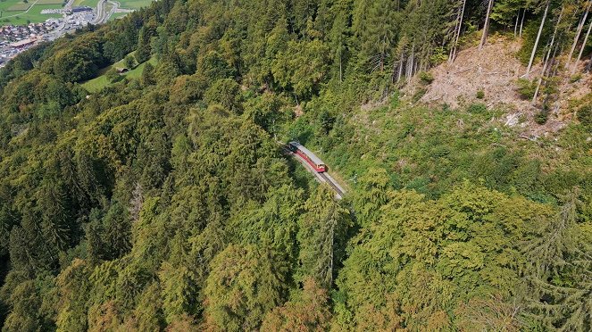 Spektakuläre Bergbahnen der Schweiz - „Schynige-Platte-Bahn“ – Die Beharrliche - Filmfotos