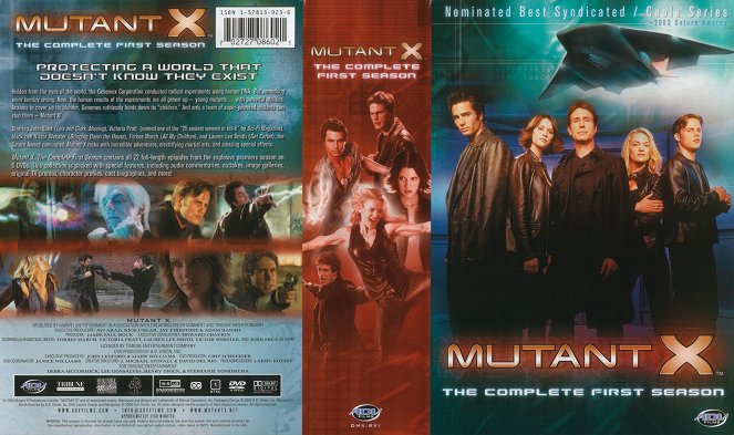 Mutant X - Season 1 - Carátulas