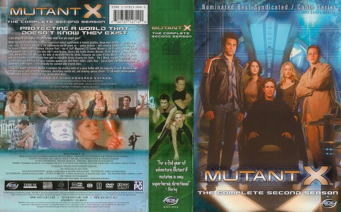 Mutant X - Die dunkle Seite der Schöpfung - Season 2 - Covers