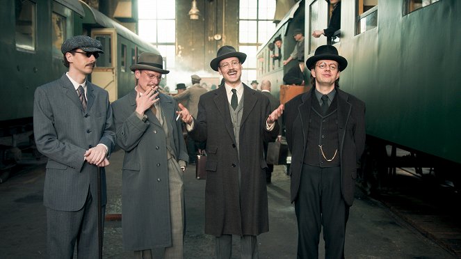 Kafka - Dora - Filmfotók - Tobias Bamborschke, Robert Stadlober, David Kross, Christian Friedel