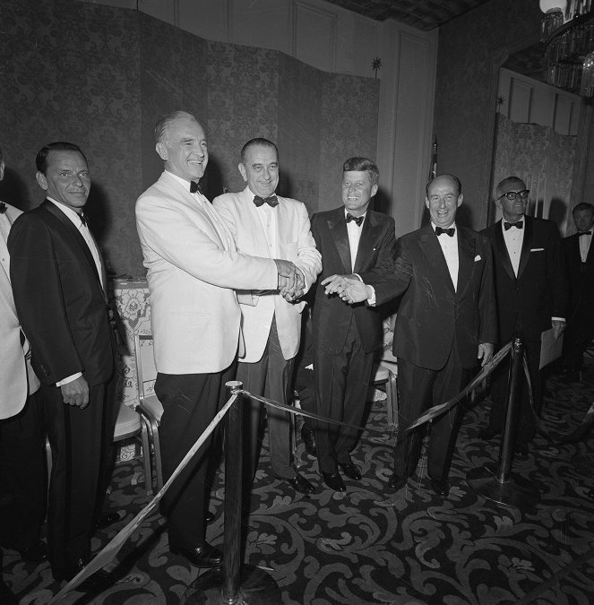 Kennedy, Sinatra és a maffia - Filmfotók - Frank Sinatra, Lyndon B. Johnson, John F. Kennedy