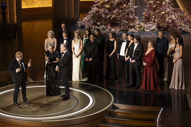 OSCARS - Die Nacht 2024 - Die Show - Filmfotos - Charles Roven, Emma Thomas, Florence Pugh, Christopher Nolan, Cillian Murphy, Emily Blunt, Robert Downey Jr.