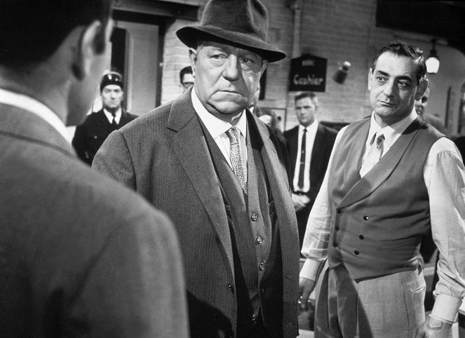 Maigret és a gengszterek - Filmfotók - Jean Gabin, Vittorio Sanipoli