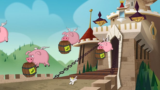 Disney Die 7Z - Season 2 - When Pigs Fly / Knight School - Filmfotos