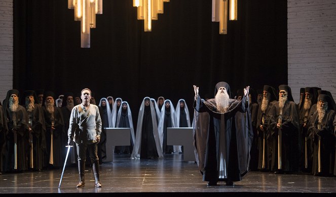 Salzburger Festspiele 2017: Aida - Mit Anna Netrebko, Francesco Meli - Filmfotos - Francesco Meli