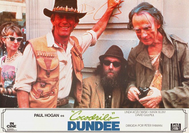 Krokodyl Dundee - Lobby karty - Paul Hogan