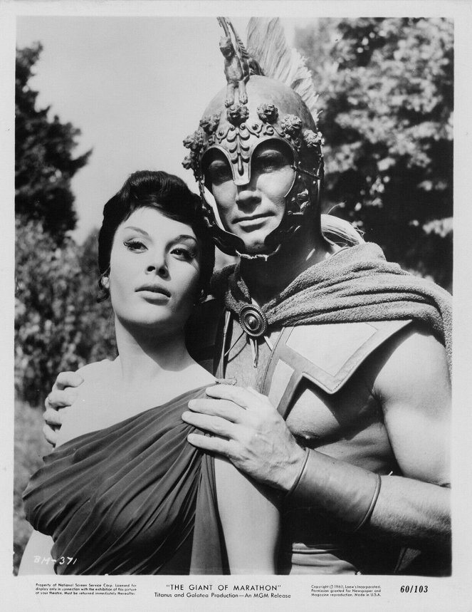 La Bataille de Marathon - Cartes de lobby - Daniela Rocca, Steve Reeves