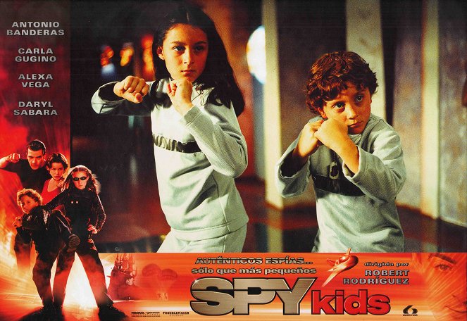 Spy Kids, les apprentis espions - Cartes de lobby - Alexa PenaVega, Daryl Sabara