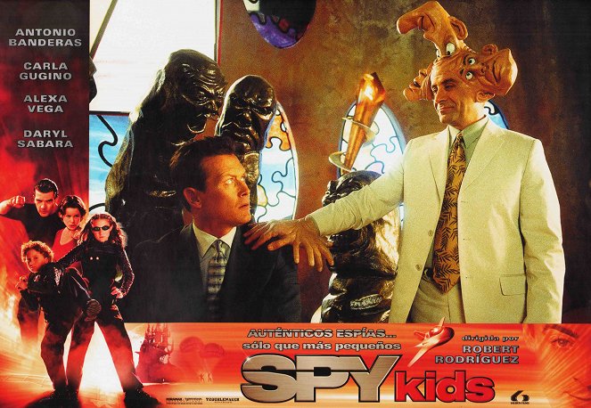 Spy Kids, les apprentis espions - Cartes de lobby - Robert Patrick, Tony Shalhoub