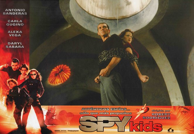 Spy Kids - Lobbykarten - Antonio Banderas, Carla Gugino