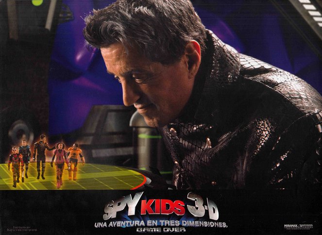 Spy Kids 3-D: Game Over - Lobby Cards - Sylvester Stallone