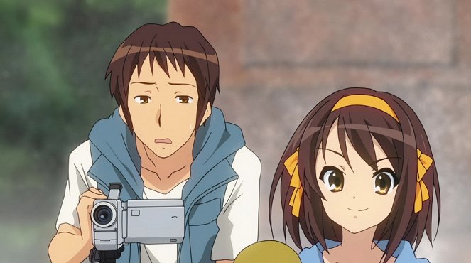 Suzumija Haruhi no júucu - Suzumiya Haruhi no Tameiki II - De la película