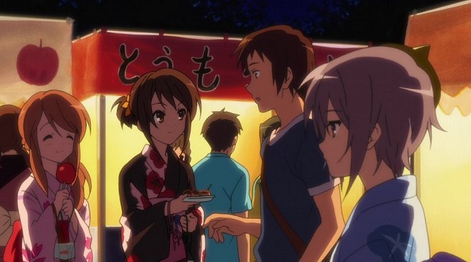 Suzumija Haruhi no júucu - Endoresu Eito IV - De la película