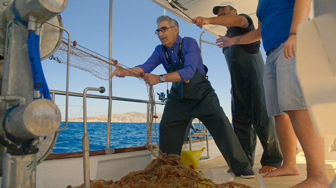 Eugene Levy, zdráhavý cestovatel - Řecko: mezi ostrovy v Egejském moři - Z filmu - Eugene Levy