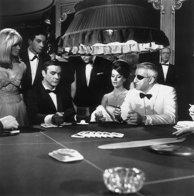 007 - Operação Relâmpago - Do filme - Sean Connery, Claudine Auger, Adolfo Celi