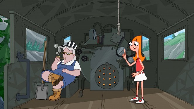 Phineas and Ferb - Last Train to Bustville - De la película