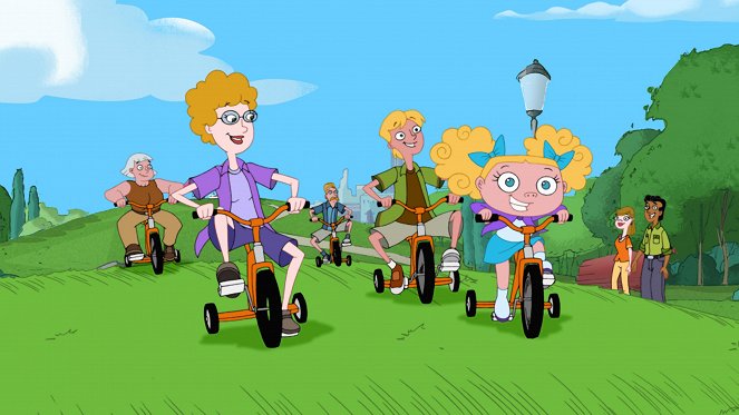 Phineas and Ferb - Run, Candace, Run - Van film