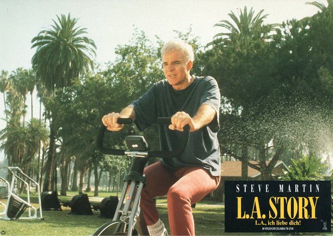 Historia z Los Angeles - Lobby karty - Steve Martin