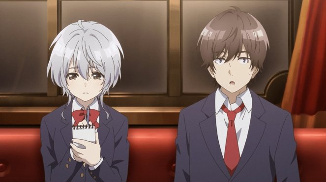 Džaku-chara Tomozaki-kun - Sekiban ni kizamareta monjó wa sekai no nazo to cunagatte iru - De la película